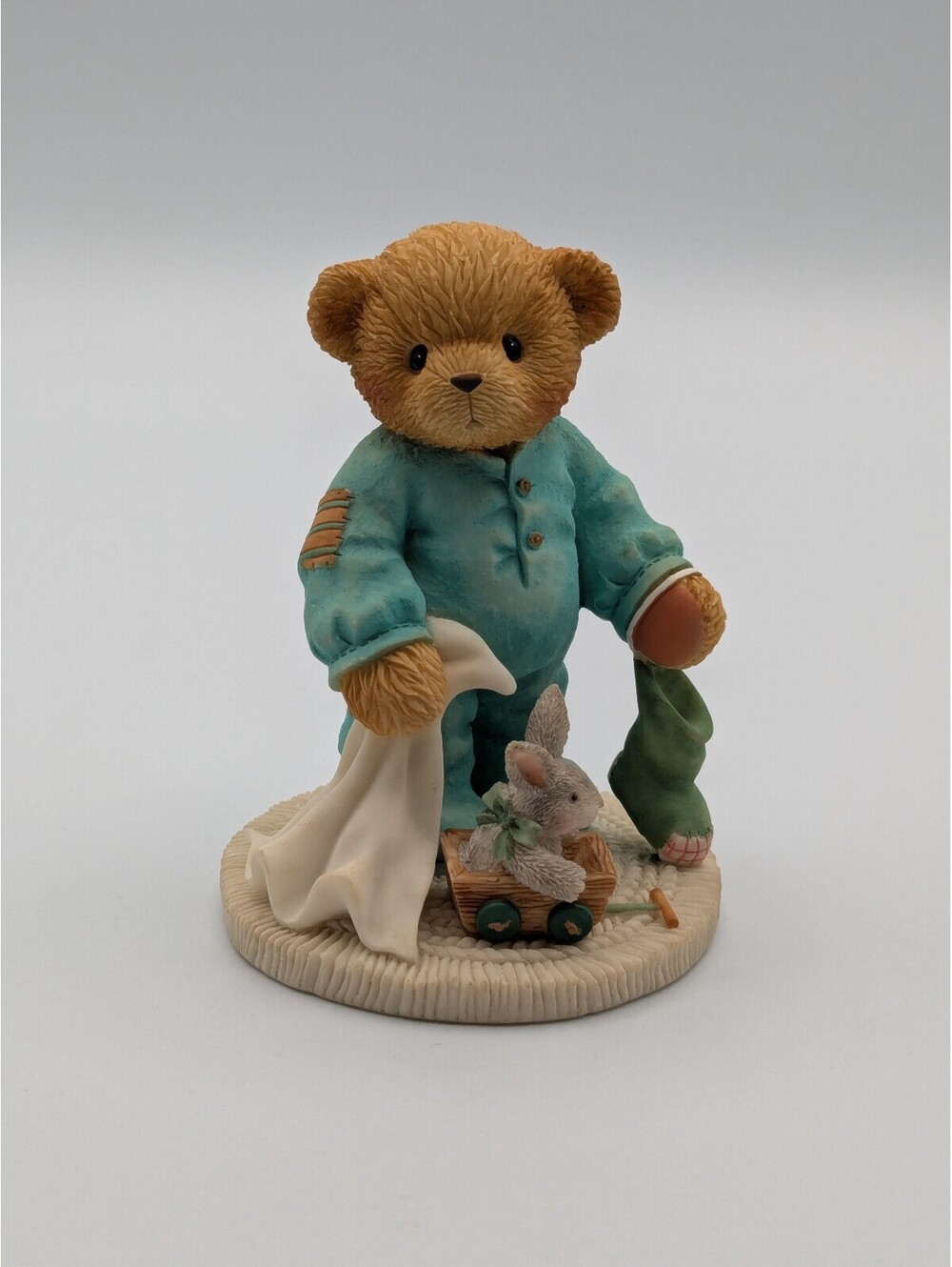 Cherished Teddies Sonny Getting Ready For Santa's Visit (864307) 2001